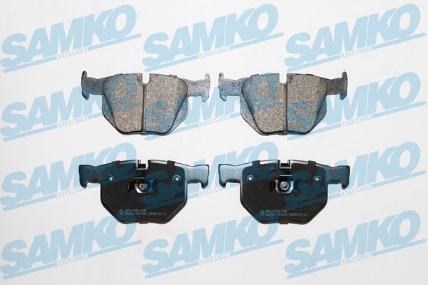 Комплект тормозных колодок дисковый тормоз SAMKO 5SP1194