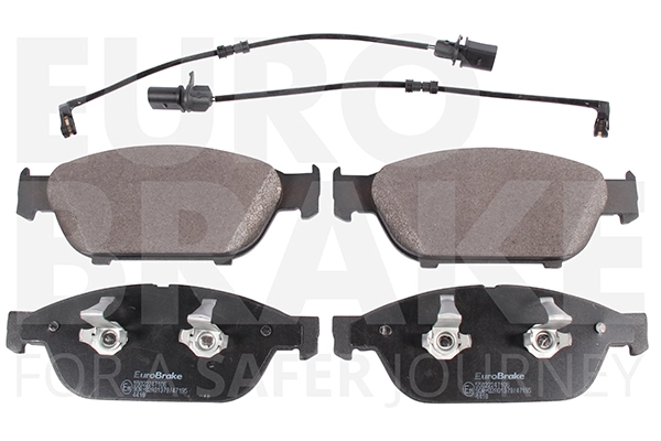 Комплект тормозных колодок дисковый тормоз EUROBRAKE 55022247106