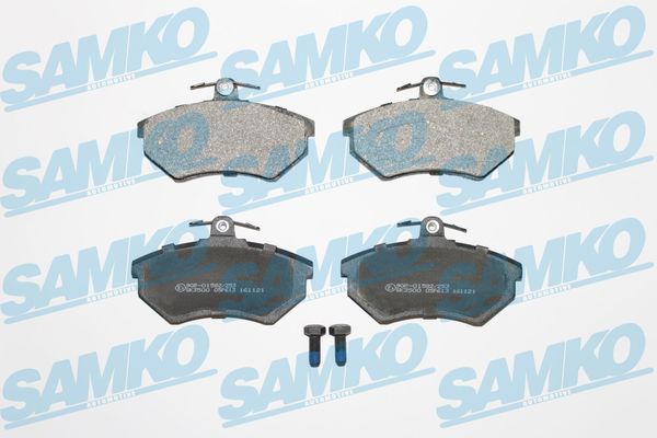 Комплект тормозных колодок дисковый тормоз SAMKO 5SP613