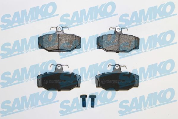 Комплект тормозных колодок дисковый тормоз SAMKO 5SP217