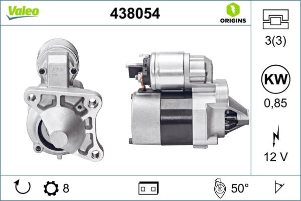 Стартер VALEO 438054