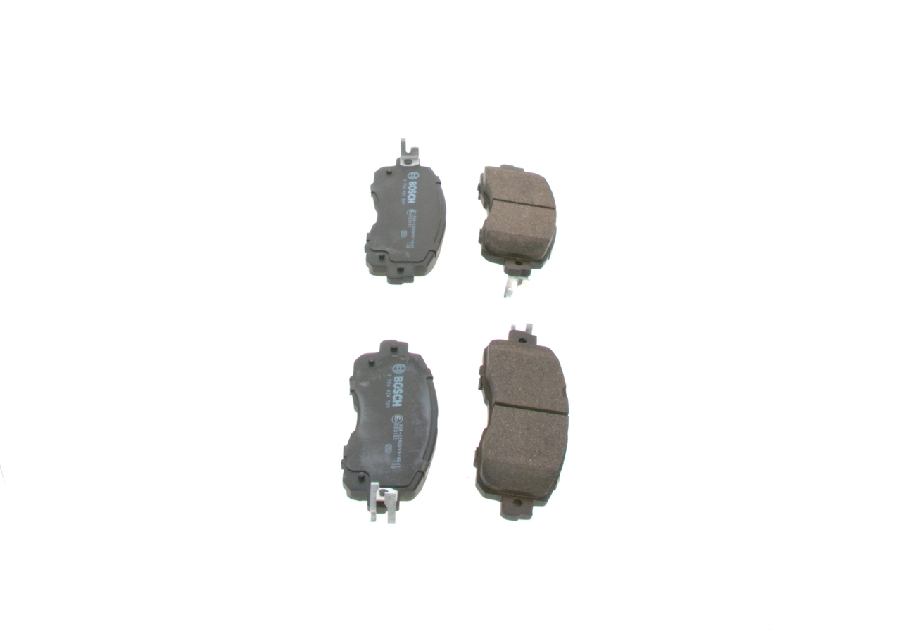 Комплект тормозных колодок дисковый тормоз BOSCH 0 986 424 509