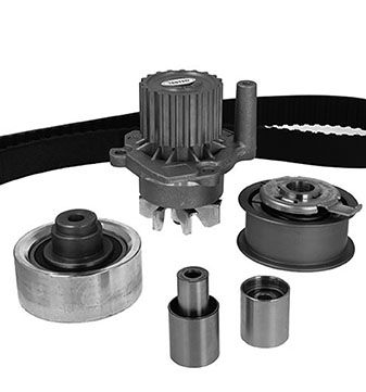 Водяной насос + комплект зубчатого ремня METELLI 30-0875-2