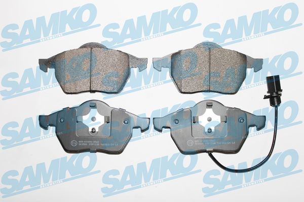 Комплект тормозных колодок дисковый тормоз SAMKO 5SP1238