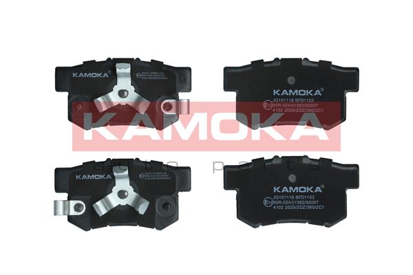 Комплект тормозных колодок дисковый тормоз KAMOKA JQ101118
