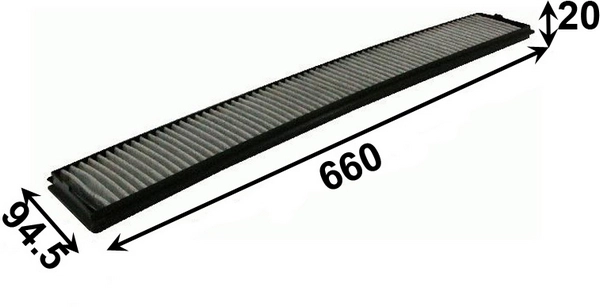 Фильтр воздух во внутренном пространстве AZUMI AC32040C