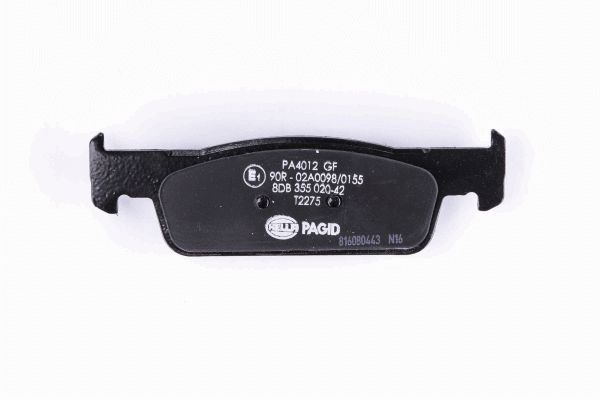 Комплект тормозных колодок дисковый тормоз HELLA/BEHR/PAGID 8DB 355 020-421