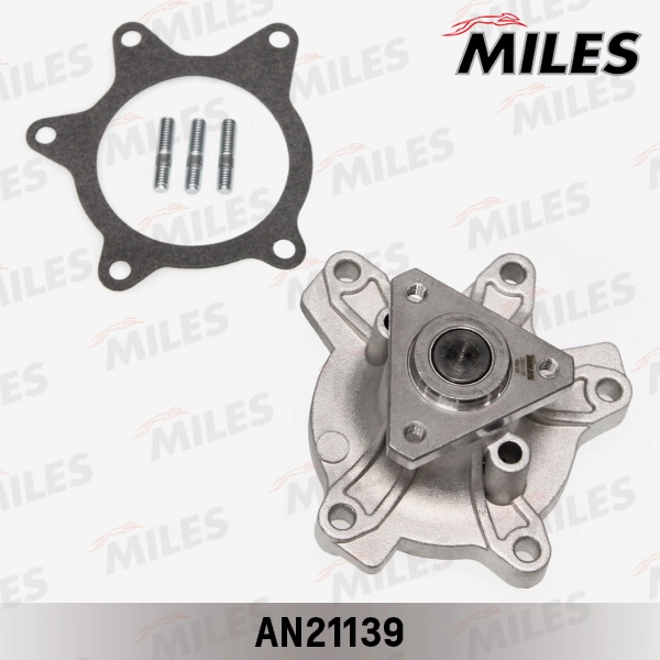 Водяной насос охлаждение двигателя MILES AN21139