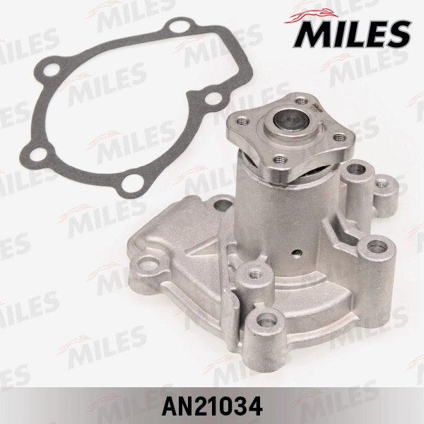 Водяной насос охлаждение двигателя MILES AN21034