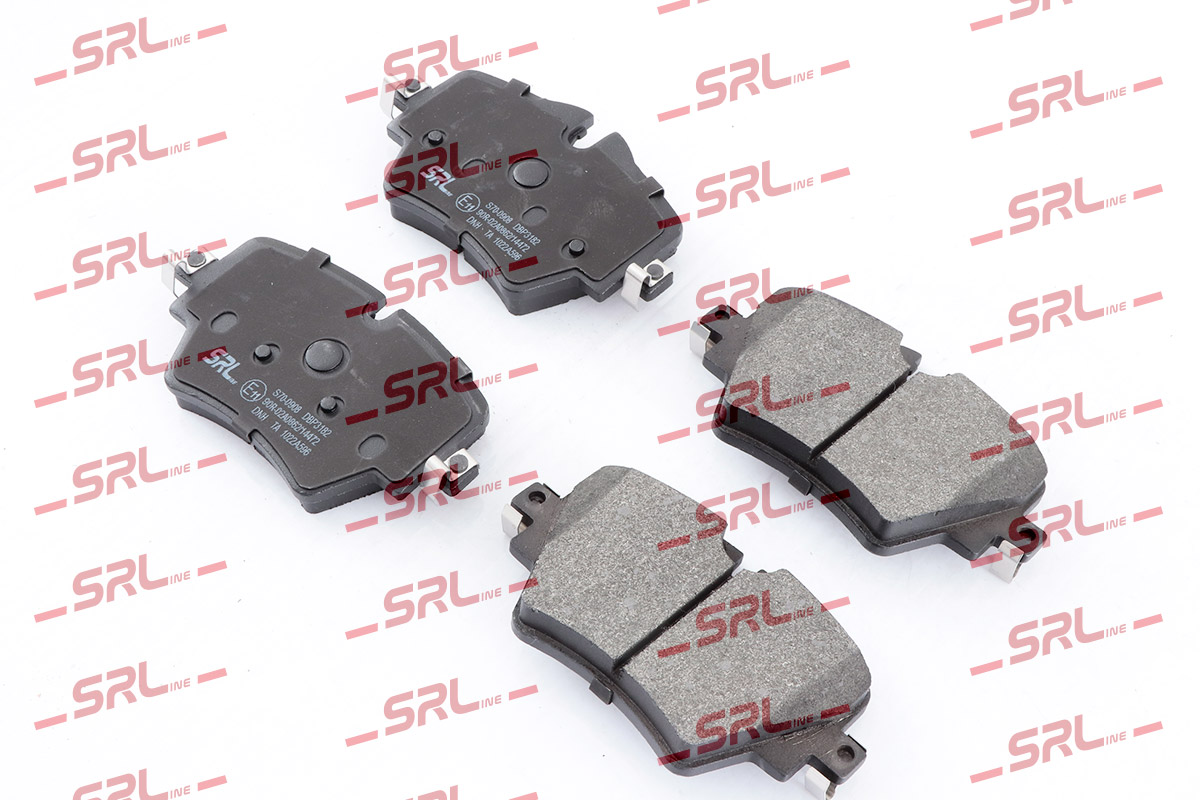 Комплект тормозных колодок дисковый тормоз SRLINE S70-0908