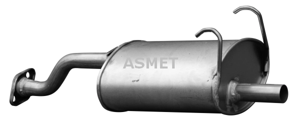 Глушитель выхлопных газов конечный ASMET 13.017