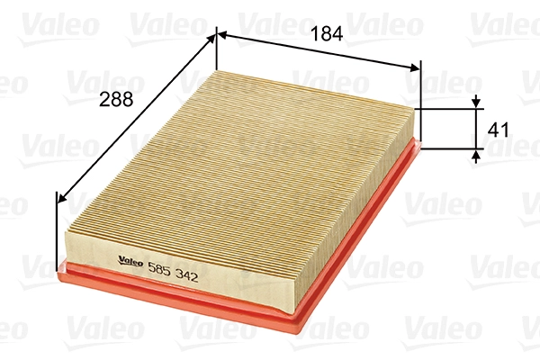 Воздушный фильтр VALEO 585342