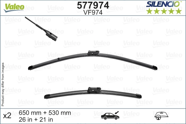Щетка стеклоочистителя VALEO 577974