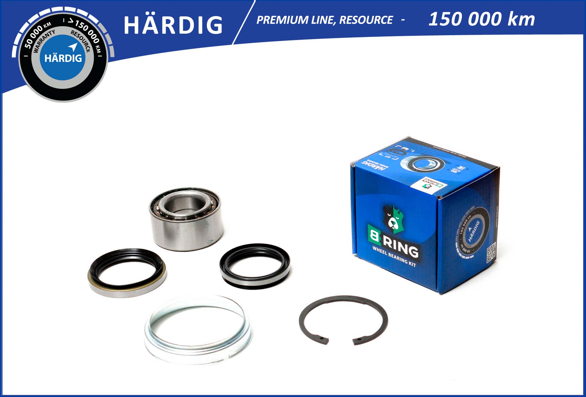 Комплект подшипника ступицы колеса B-RING HBK8942