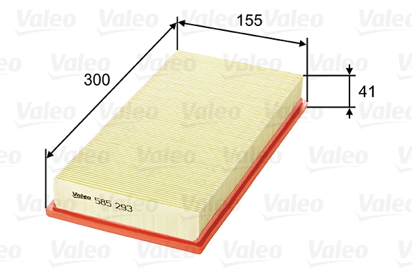 Воздушный фильтр VALEO 585293