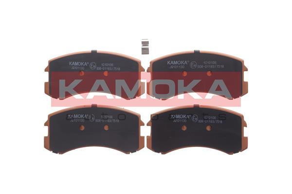 Комплект тормозных колодок дисковый тормоз KAMOKA JQ101130