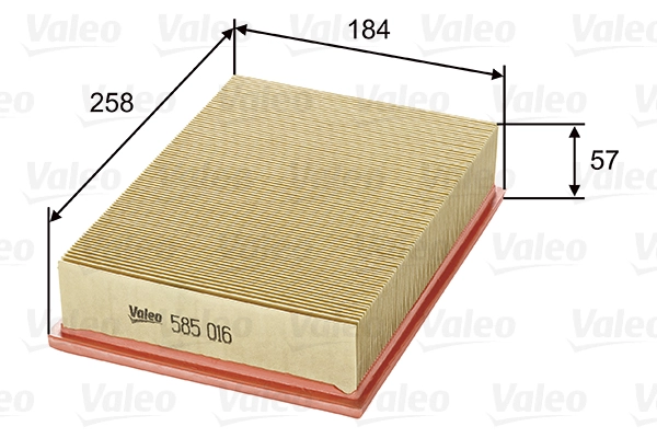 Воздушный фильтр VALEO 585016