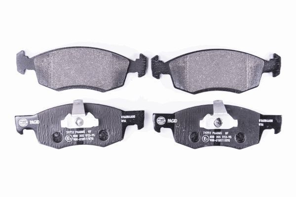 Комплект тормозных колодок дисковый тормоз HELLA/BEHR/PAGID 8DB 355 013-951