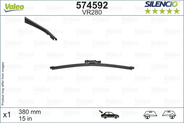 Щетка стеклоочистителя VALEO 574592