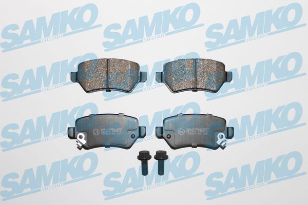 Комплект тормозных колодок дисковый тормоз SAMKO 5SP811