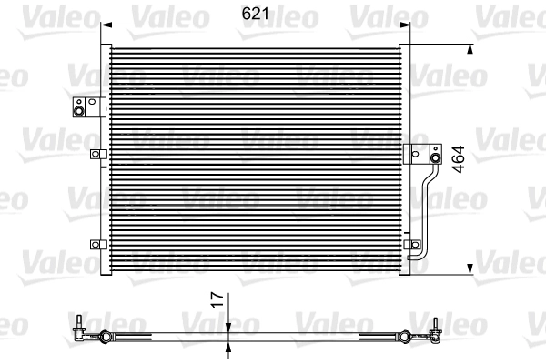 Конденсатор кондиционер VALEO 814441