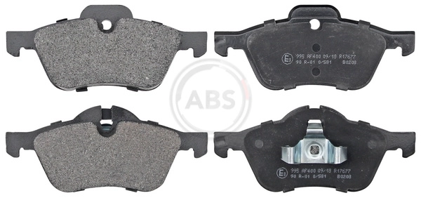 Комплект тормозных колодок дисковый тормоз A.B.S. 37279