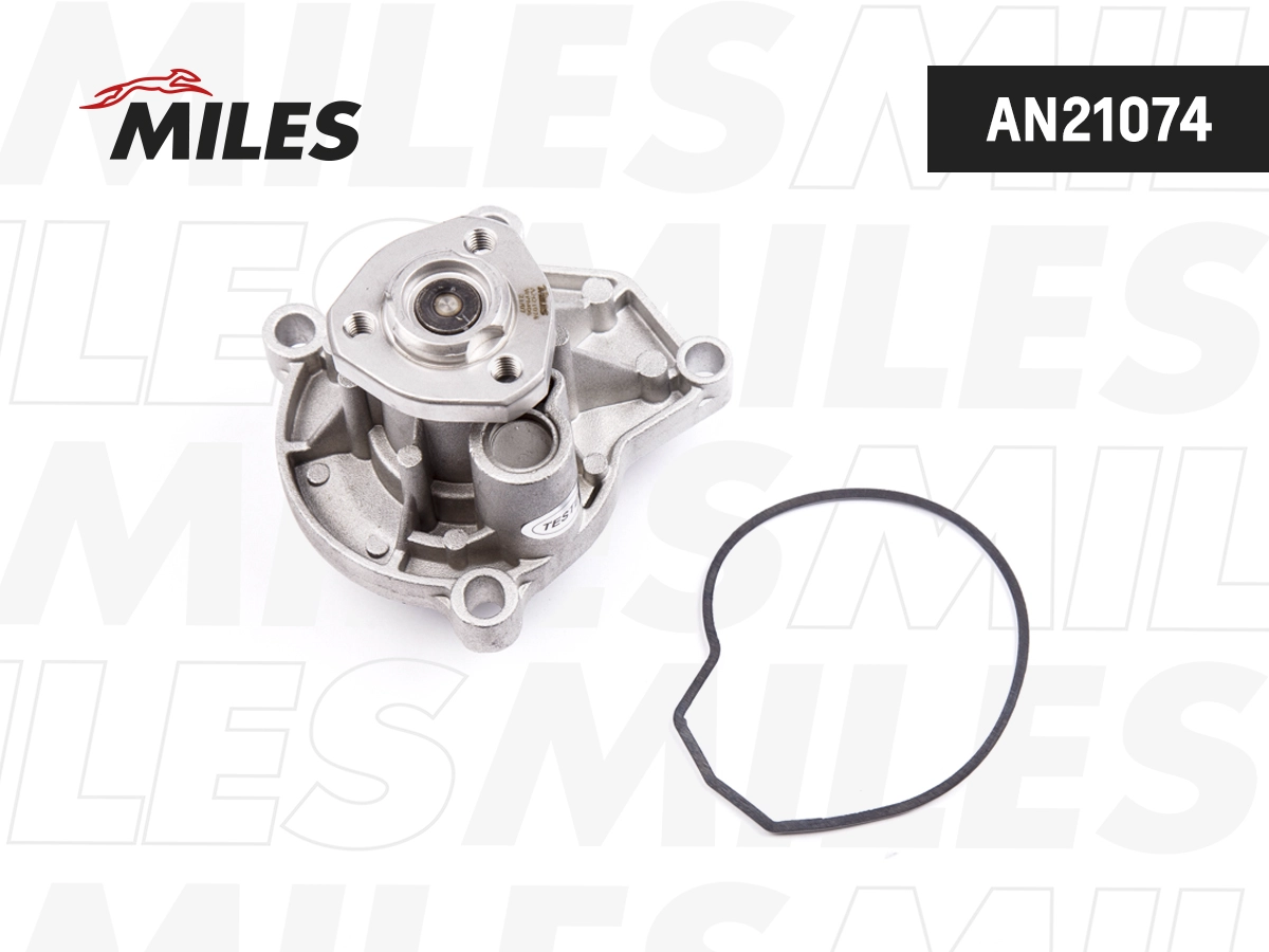 Водяной насос охлаждение двигателя MILES AN21074