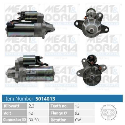 Стартер MEAT & DORIA 5014013