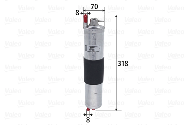 Топливный фильтр VALEO 587034