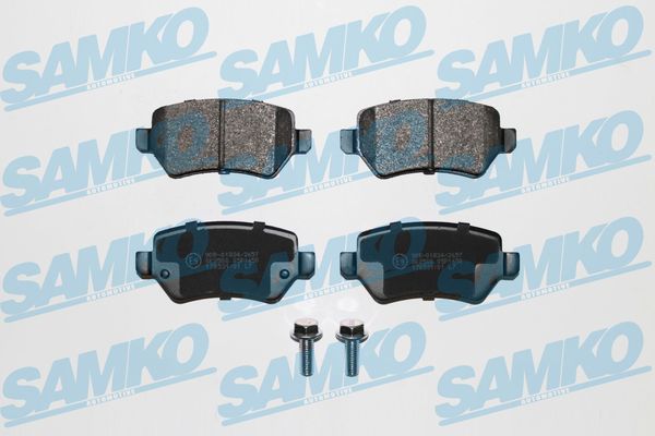 Комплект тормозных колодок дисковый тормоз SAMKO 5SP1650