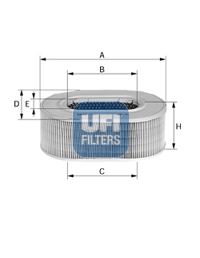 Воздушный фильтр UFI 27.648.00