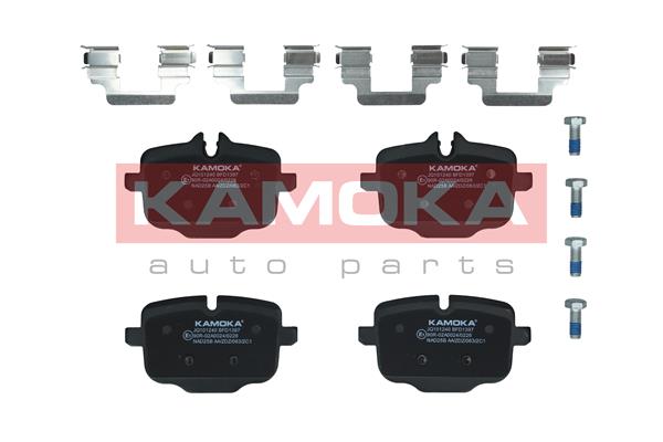 Комплект тормозных колодок дисковый тормоз KAMOKA JQ101240