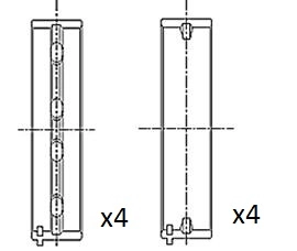Подшипник коленвала FAI AUTOPARTS BM1017-STD