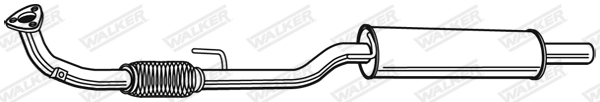 Предглушитель выхлопных газов WALKER PRODUCTS 23359