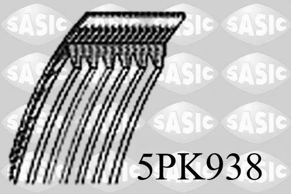 Поликлиновой ремень SASIC 5PK938