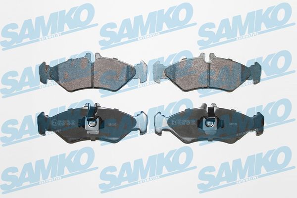 Комплект тормозных колодок дисковый тормоз SAMKO 5SP1614