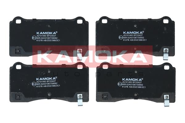 Комплект тормозных колодок дисковый тормоз KAMOKA JQ101483