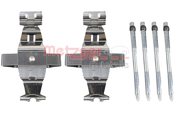 Комплектующие колодки дискового тормоза METZGER 109-0108