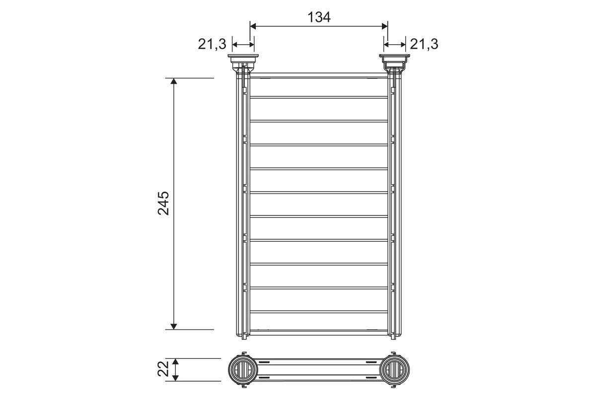 Теплообменник отопление салона VALEO 811628