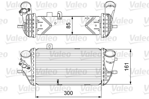 Интеркулер VALEO 818637