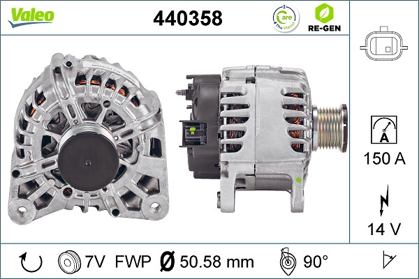 Генератор VALEO 440358