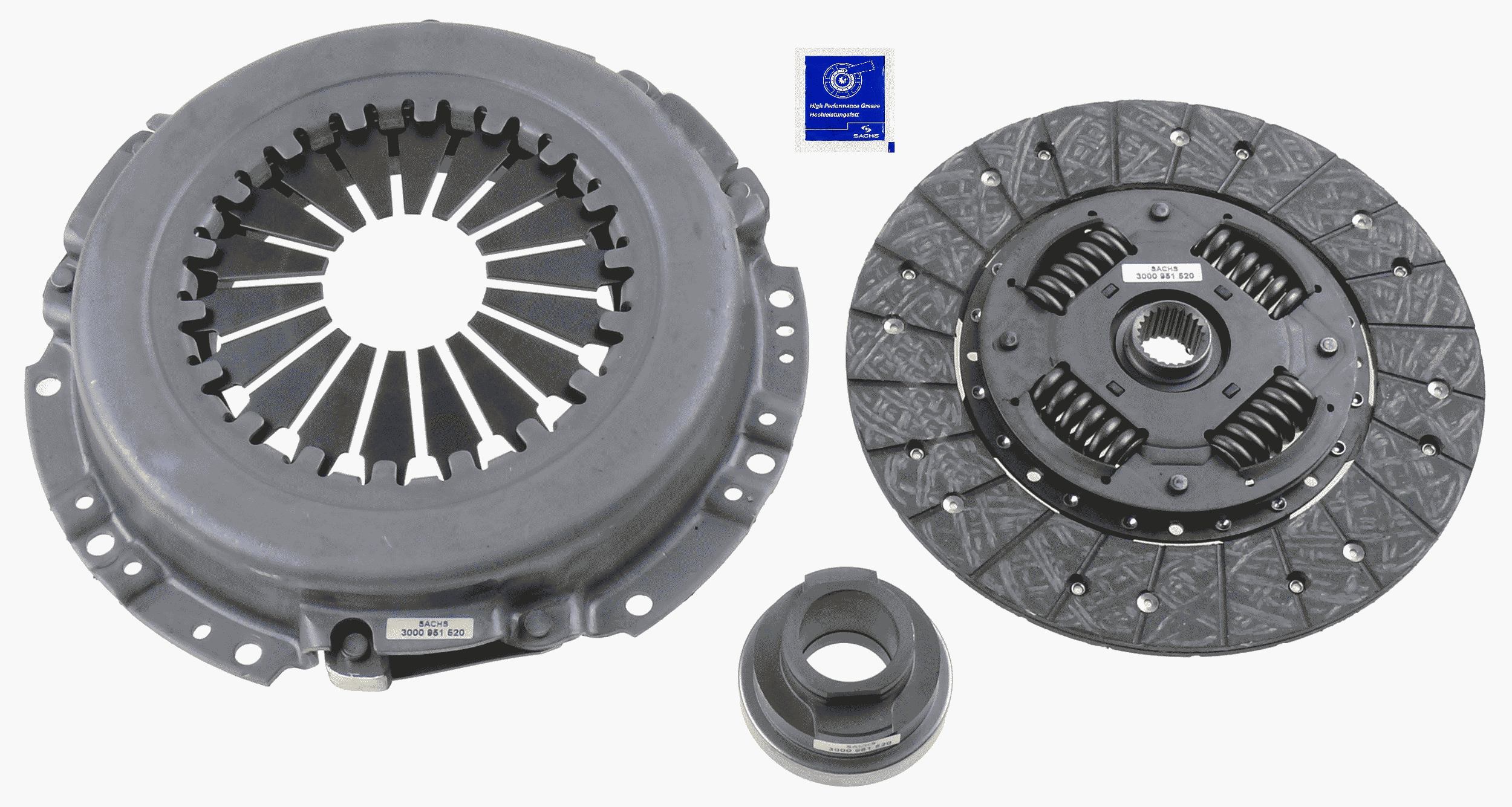 Комплект сцепления SACHS 3000 951 520
