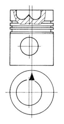 Поршень KOLBENSCHMIDT 99408600