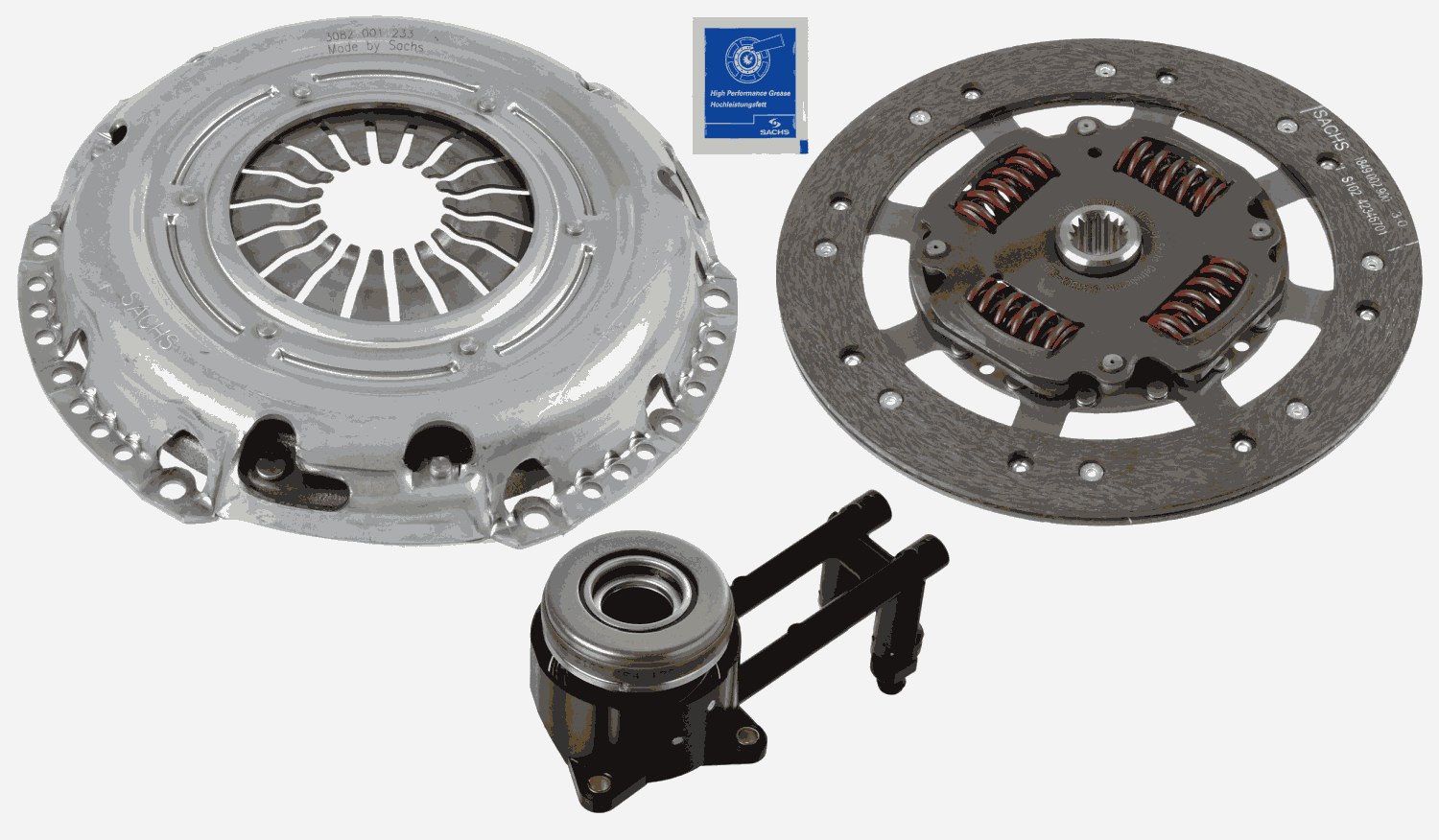 Комплект сцепления SACHS 3000 990 521