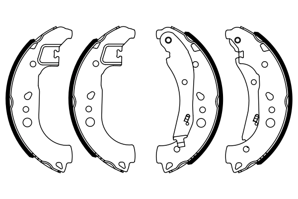 Комплект тормозных колодок BOSCH 0 986 487 959