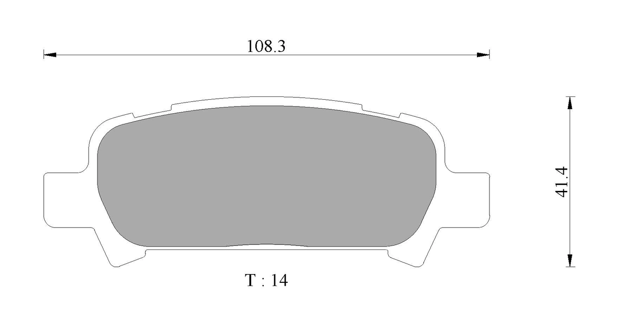 Комплект тормозных колодок дисковый тормоз BOSCH 0 986 AB2 334