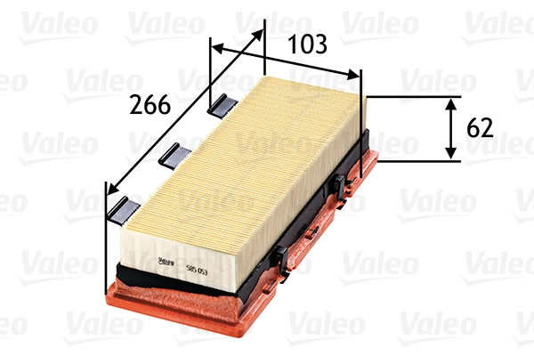 Воздушный фильтр VALEO 585053