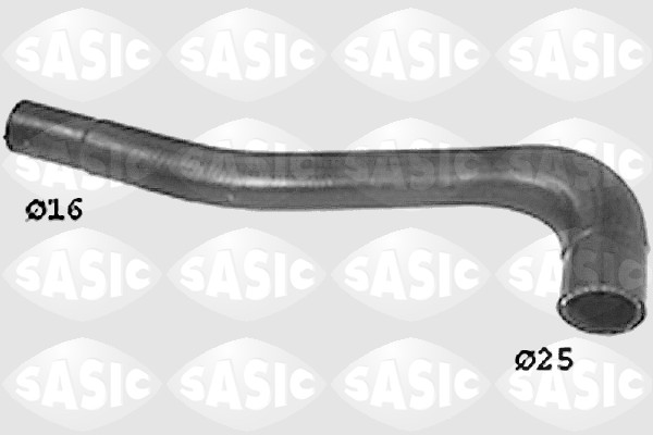 Шланг радиатора SASIC SWH6799