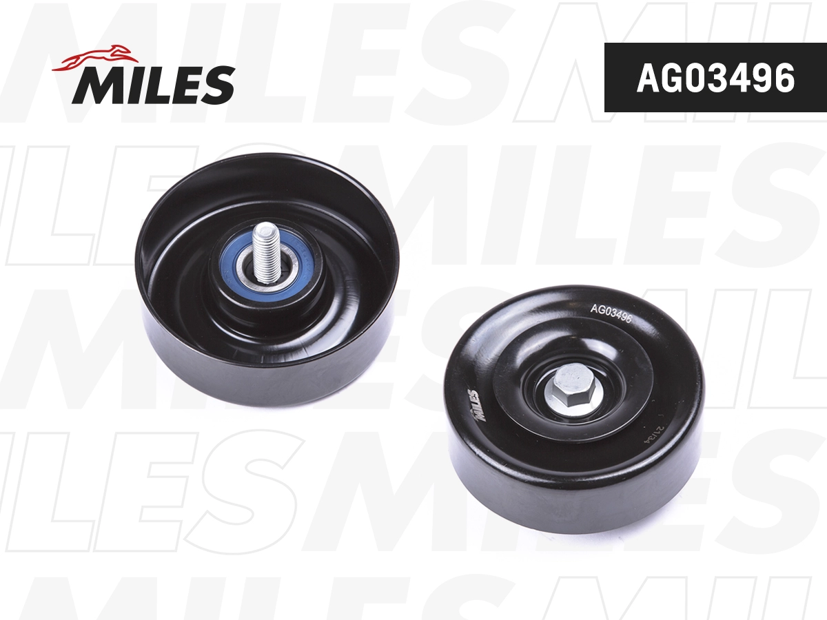 Паразитный / ведущий ролик поликлиновой ремень MILES AG03496