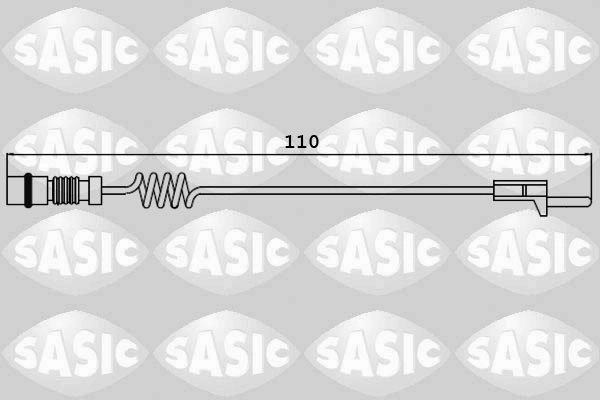 Сигнализатор износ тормозных колодок SASIC 6236017